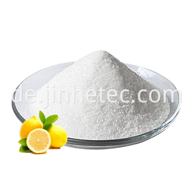 Food Grade Citric Acid Monohydrate CAS5949-29-1